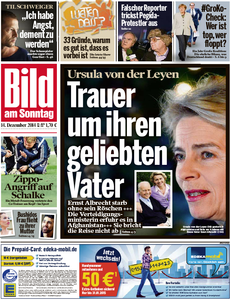 Bild am Sonntag, 14. Dezember 2014