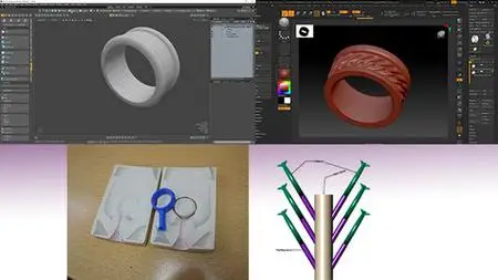 CAD and 3D Printing for Jewellery Designing (Beginner)