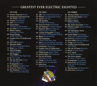 V.A. - Greatest Ever! Electric Eighties: The Definitive Collection (3CD Box Set, 2010)