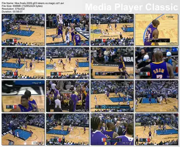 NBA Finals 2009 Game 03 Lakers vs Magic