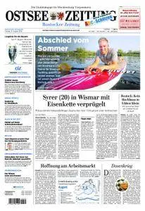 Ostsee Zeitung Rostock - 31. August 2018