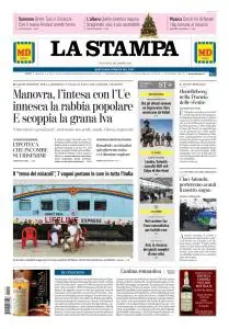 La Stampa Torino Provincia e Canavese - 21 Dicembre 2018