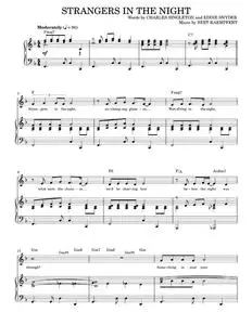 Strangers in the night - Frank Sinatra (Piano Vocal)