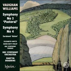 The BBC Symphony Orchestra & Martyn Brabbins - Vaughan Williams: Symphonies Nos. 3 & 4 (2020)