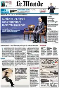 Le Monde du Vendredi, 08. Août 2014