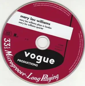 Mary Lou Williams - Plays In London (1954) {Vogue--Legacy No. 05 rel 2013}