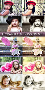 Florabella actions for Photoshop