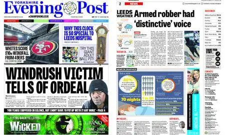 Yorkshire Evening Post – May 25, 2018