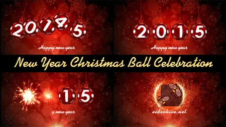 New Year Christmas Ball Celebration - Project for After Effects (VideoHive)