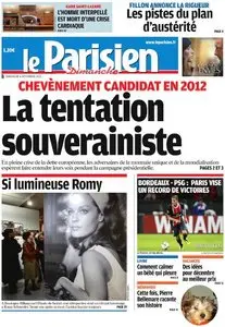 Le Parisien du Dimanche 6 Novembre 2011