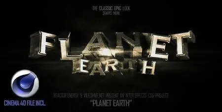 Planet Earth - Project for After Effects & Cinema 4D (VideoHive)