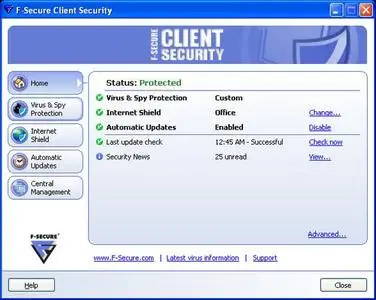 F-Secure Client Security ver. 7.00 Build 515