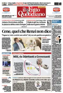 Il Fatto Quotidiano - 12.10.2015