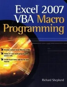 Excel 2007 VBA Macro Programming (repost)