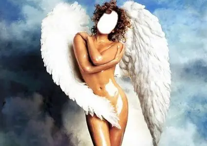 Template for Photoshop - "Angel"