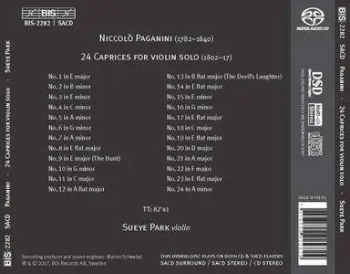 Sueye Park - Paganini: 24 Caprices (2017)