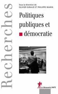 Olivier Giraud, "Politiques publiques et démocratie"