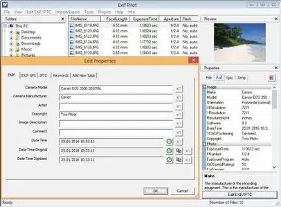 Exif Pilot 6.16 Portable