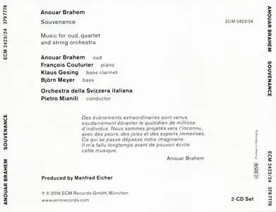 Anouar Brahem - Souvenance (2014) [2CDs] {ECM 2423-24}