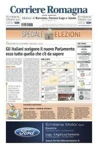 Corriere Romagna Tavenna, Faenza-Lugo e Imola - 1 Marzo 2018