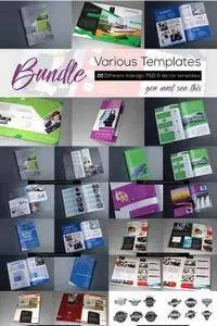 CreativeMarket - Various templates BUNDLE