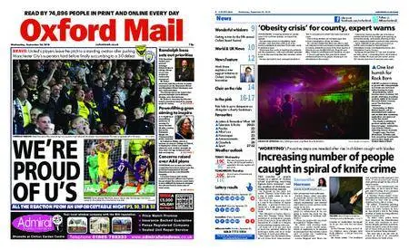 Oxford Mail – September 26, 2018