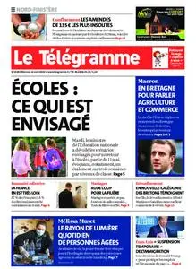 Le Télégramme Brest Abers Iroise – 22 avril 2020