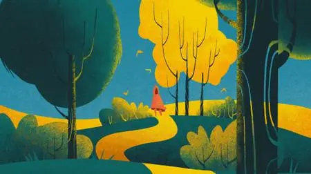 Have fun Illustrate a Fairy Tale Landscape: Easy Procreate Illustration