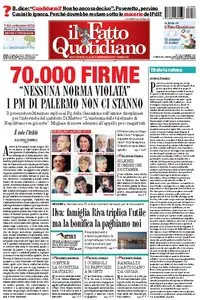 Il Fatto Quotidiano (11-08-12)