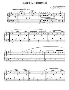 Rag Time Chimes - Percy Wenrich (Easy Piano)