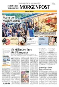 Solinger Morgenpost – 21. September 2019