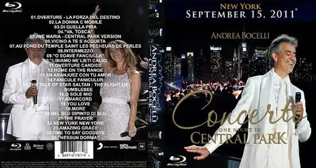 Andrea Bocelli - Concerto - One Night in Central Park (2011)
