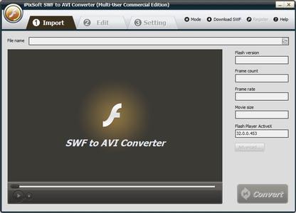 iPixSoft SWF to AVI Converter 4.3.0
