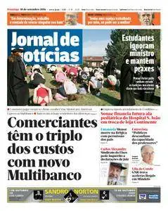 Jornal de Notícias - 18 de setembro 2016