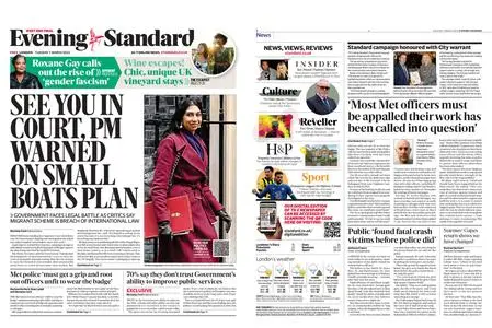 London Evening Standard – March 07, 2023