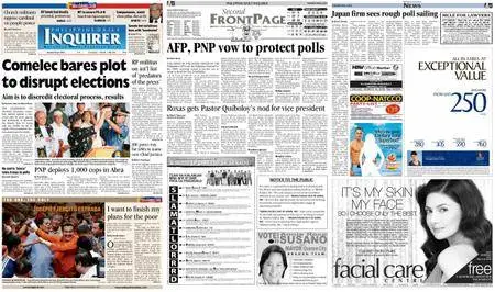 Philippine Daily Inquirer – May 04, 2010