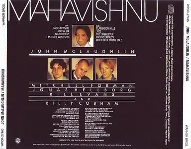 John McLaughlin - Mahavishnu (1984) {Warner Japan}