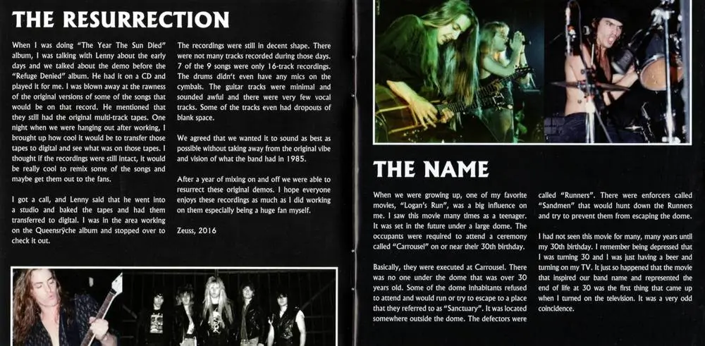 Sanctuary - Inception (2017) {Century Media}