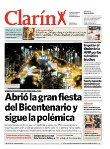Diário Clarin 22 de Mayo de 2010