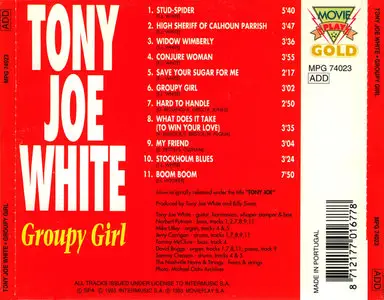 Tony Joe White – Groupy Girl (Originally Released Under The Title “Tony Joe”) (1970)