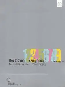 Claudio Abbado, Berliner Philharmoniker - Beethoven: Symphonies (2013/2001) [Blu-Ray]