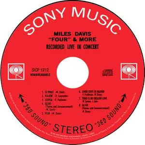 Miles Davis - 'Four' & More, Recorded Live In Concert (1964) {2006 DSD Japan Mini LP Edition Analog Collection SICP 1212}