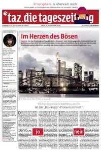 Tageszeitung TAZ vom 31 Mai 2013