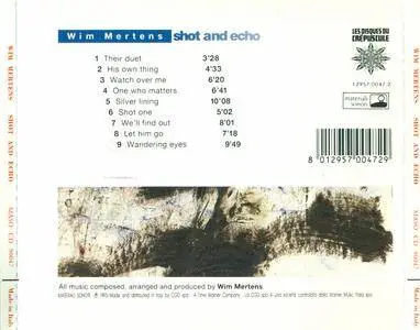 Wim Mertens - Shot And Echo (1993) {Materiali Sonori MASO CD 90047}