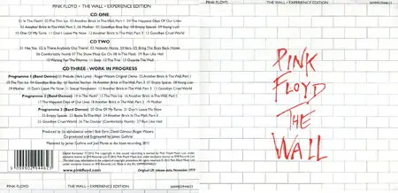 Pink Floyd - The Wall (1979) [Experience Edition, 3CD Box Set, 2012]
