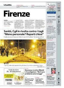 la Repubblica Firenze - 11 Febbraio 2018
