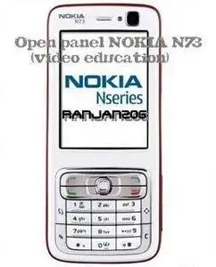 Open panel NOKIA N73 (video education)