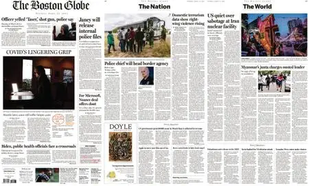 The Boston Globe – April 13, 2021