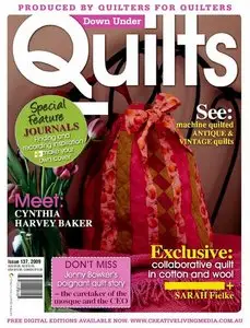 Down Under Quilts - Issue 137, October 2009