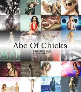 ABC of Chicks Wallpaperpack (M to S)